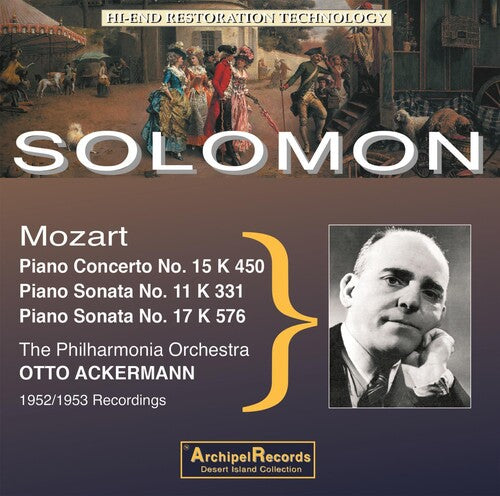 Mozart / Solomon - Klavierkonzert 15 Klavier - Music CD