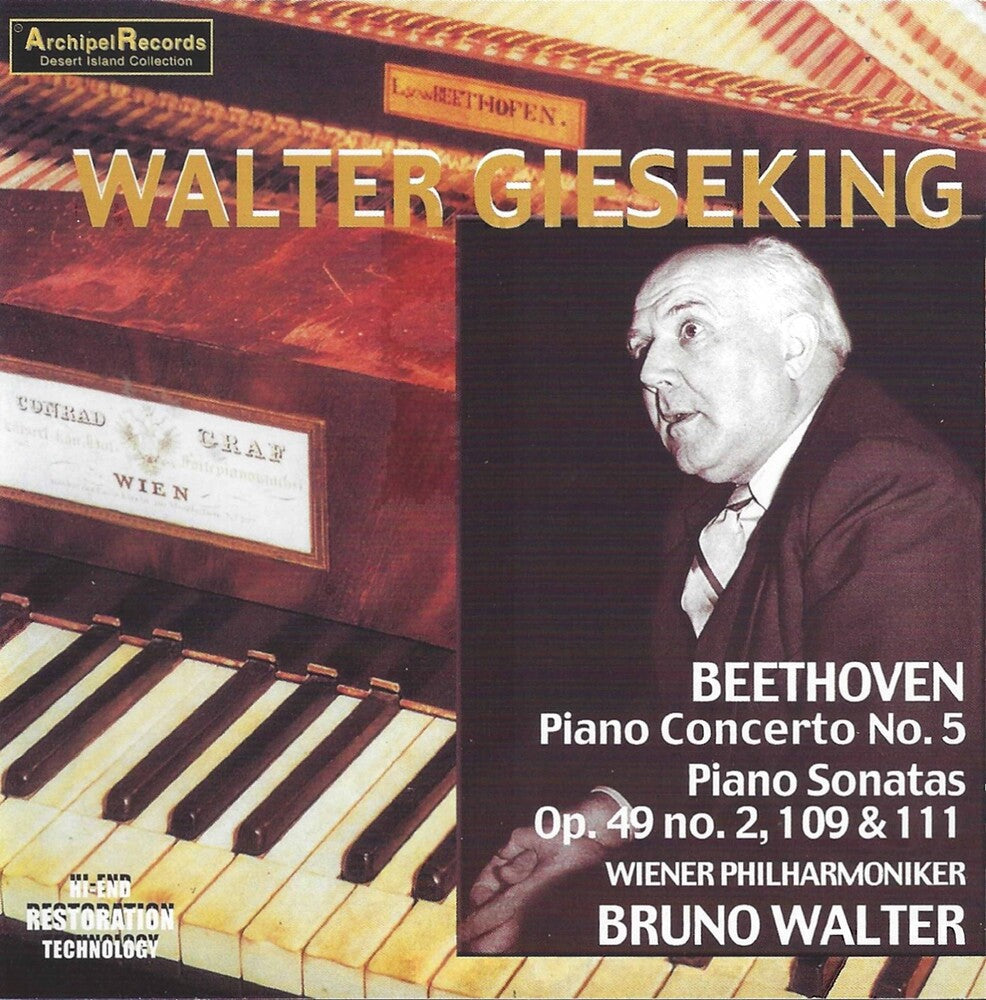 WALTER GIESEKING - Klavierkonzert 5 Wiener [CD]
