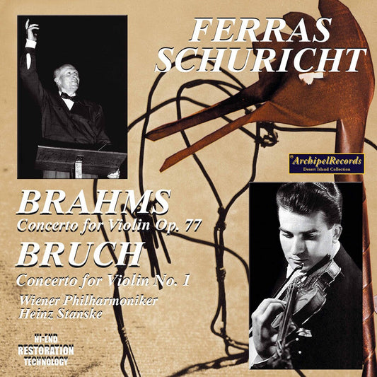 Brahms / Schuricht - VLN Konzert / Wiener Phil. 19 Music CD