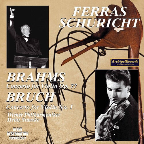 Brahms / Schuricht - Vln Konzert / Wiener Phil. 19 - Music CD