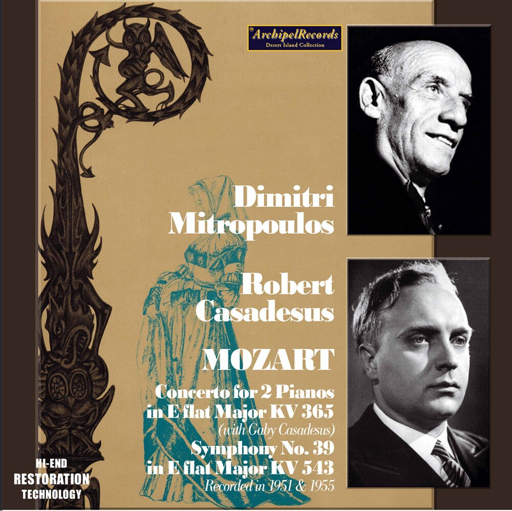 Mozart / Mitropolous - Konzert Fur Zwei Klaviere KV 3 [CD]