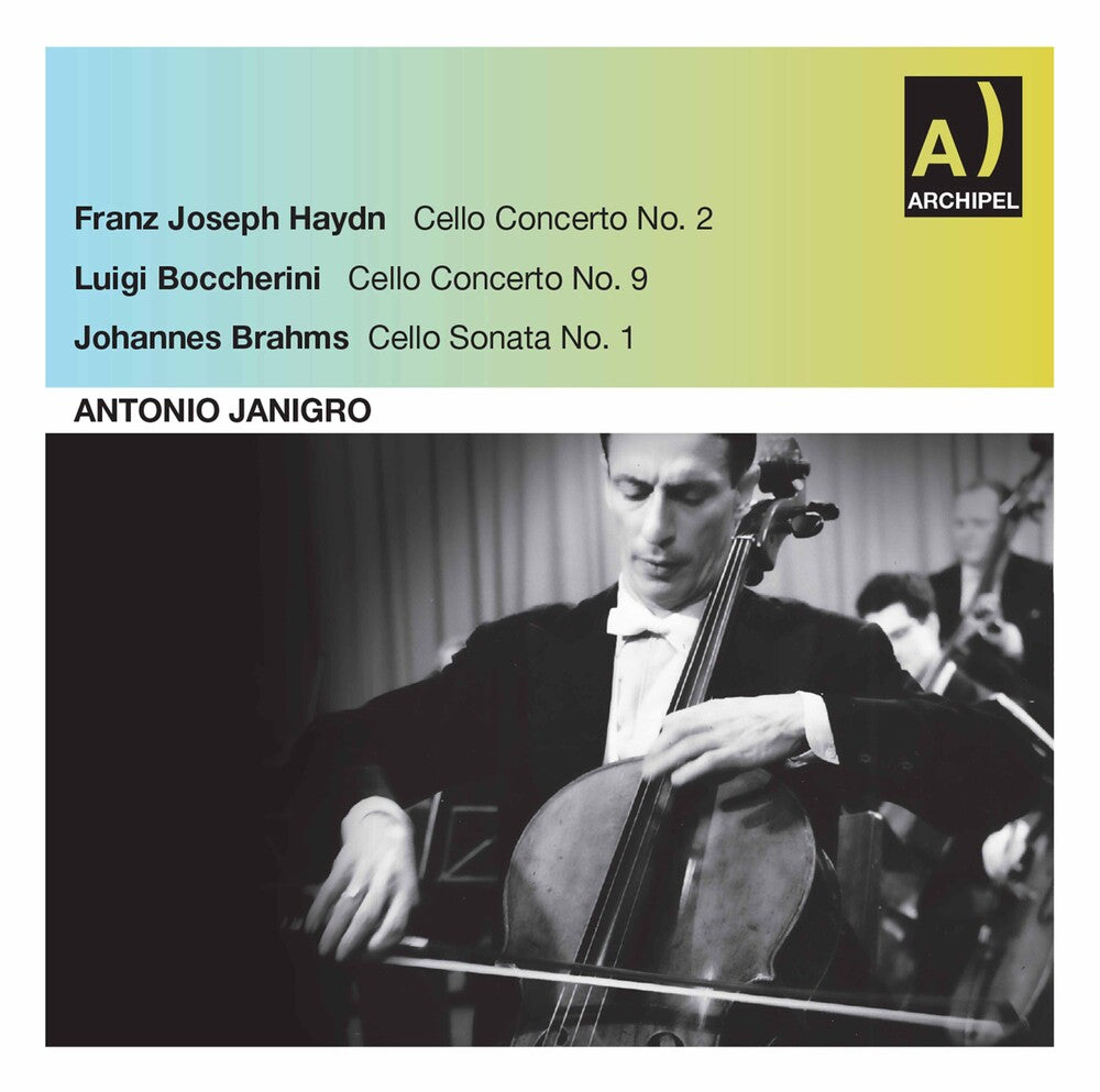 Antonio Janigro - Cello Con 2 Boccerini Music CD