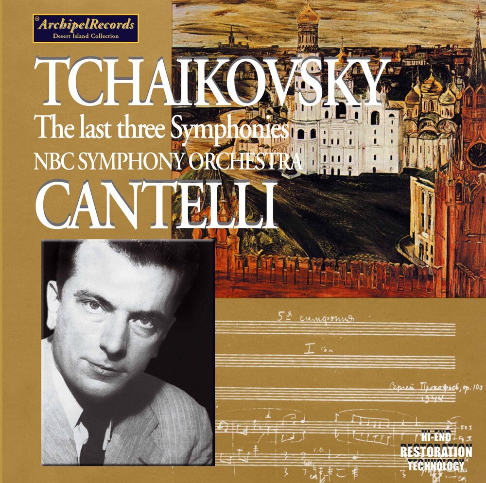 Tchaikovksy / Cantelli - Sinfonien 45 & 6 / NBC Orch Music CD