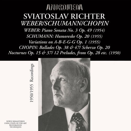 Weber / Schumann / Chopin / Richter - Sviatoslav Richter Plays - Music CD