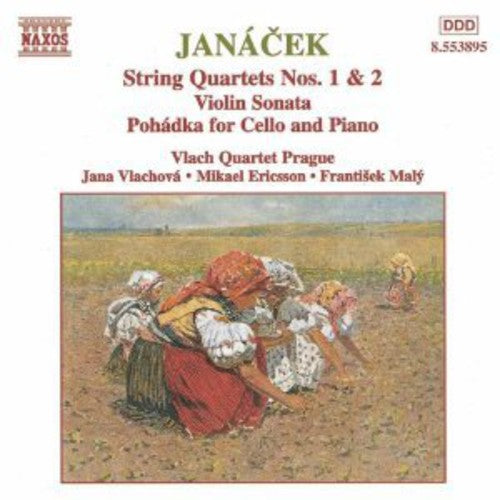 Vlach Quartet Prague - String Quartets 1 & 2 / Pohadka for Cello & Piano [CD]
