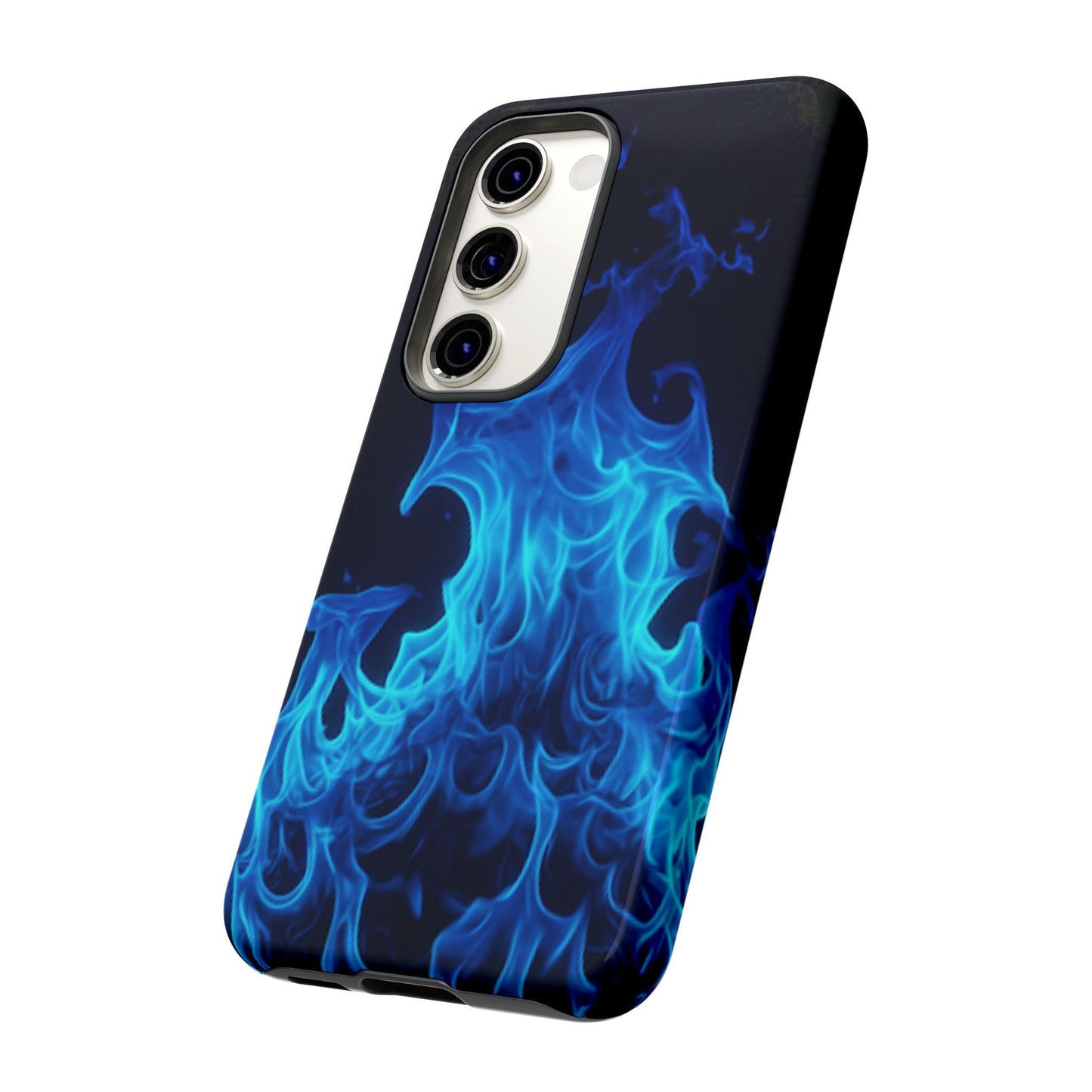 Blue Flames Tough  Phone Case