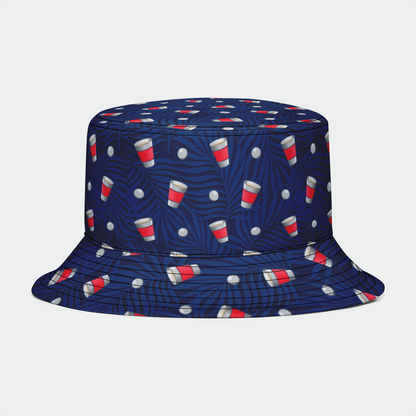 Rad Palm Beer Pong Bucket Hat
