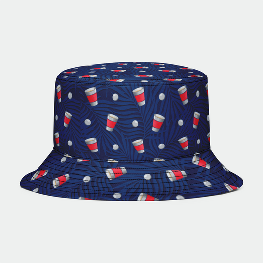 Rad Palm Beer Pong Bucket Hat