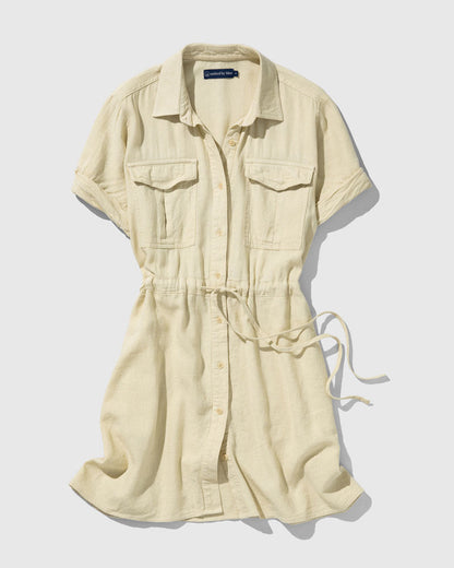 Linen Field Guide Shirt Dress