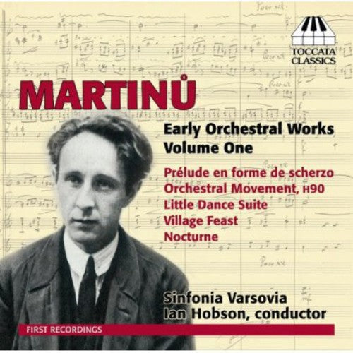 IAN HOBSON - Early Orchestral Works 1 Music CD