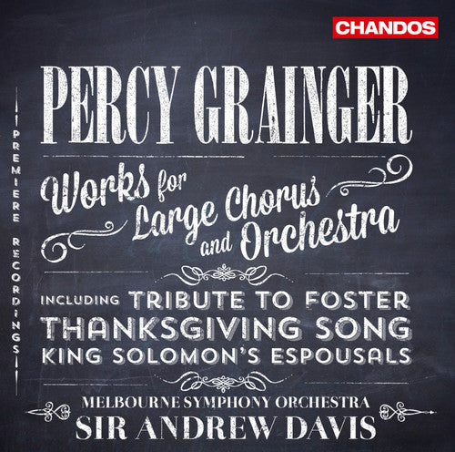 Sir Andrew Davis - Works for Large Chorus & Orchestra [CD]