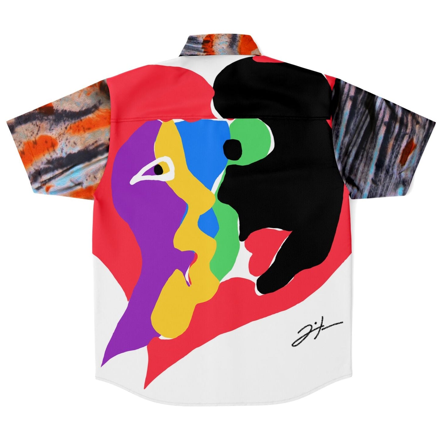 The Heart of a Tiger Button up Shirt