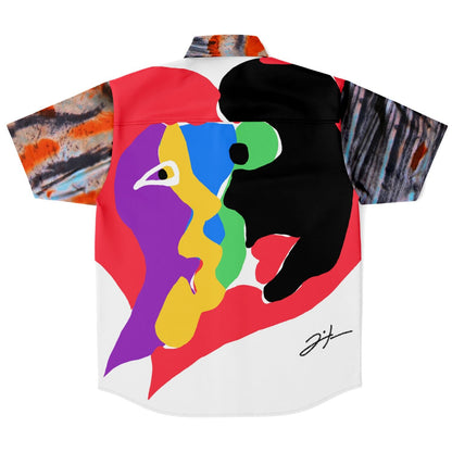 The Heart of a Tiger Button up Shirt