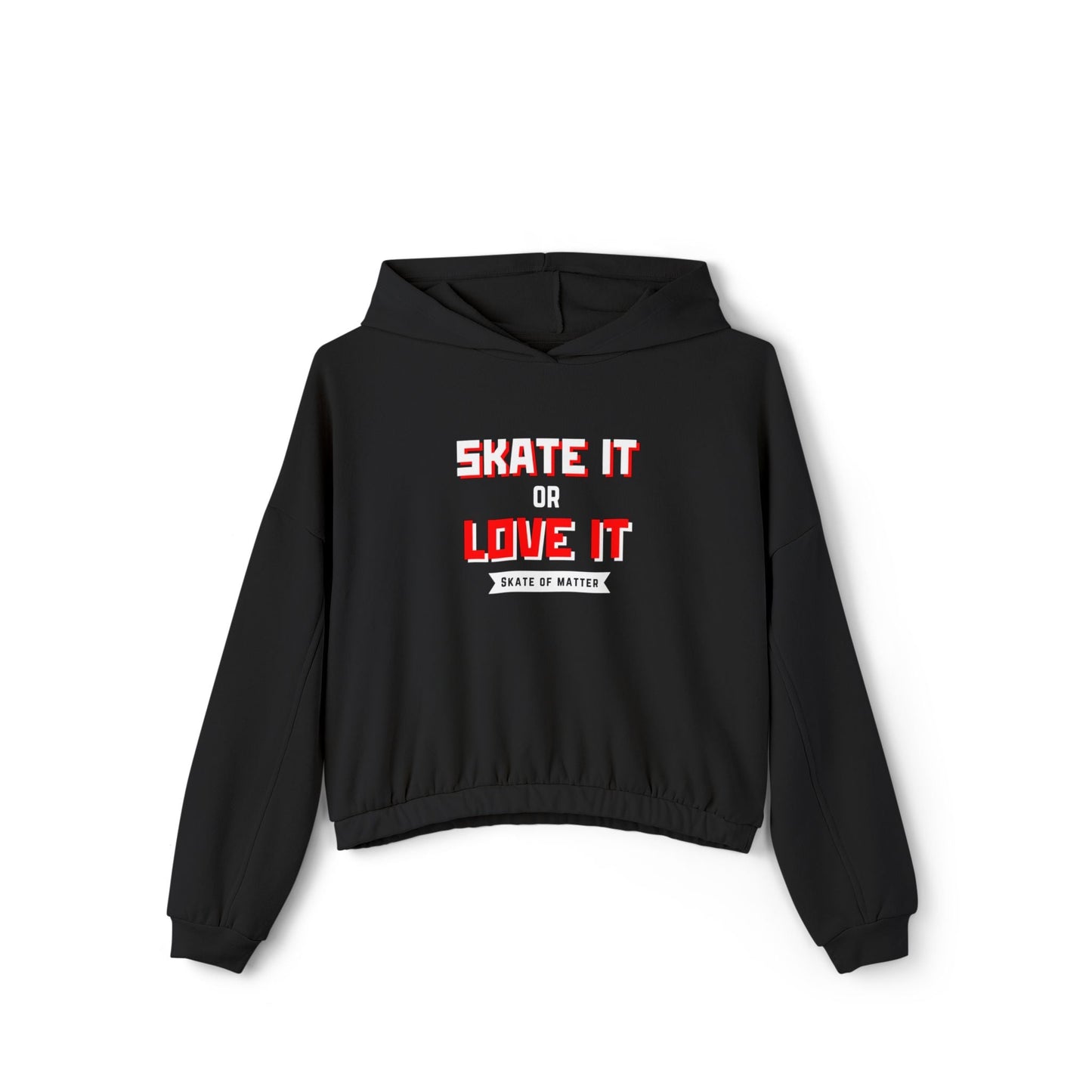 Women’s Cropped Skate it or Love It Hoodie