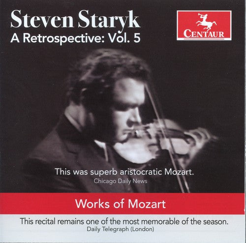 Mozart / Staryk / The Mainly Mozart Orch / Miller - Retrospective 5 - Music CD