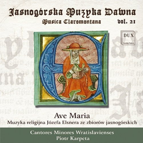 Elsner / Drozdzewska / Gocman / Fras - Musica Claromontana 21 / Ave Maria Music CD