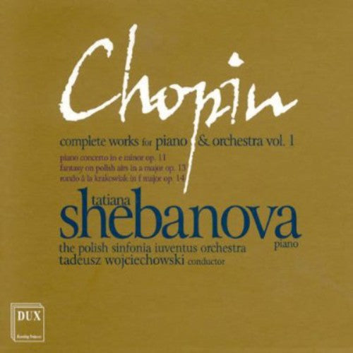 Tadeusz Wojciechowski - Complete Works for Piano & Orchestra 1 [CD]