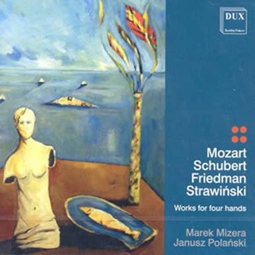 Mozart / Mizera / Polanski - Works for Four Hands [CD]