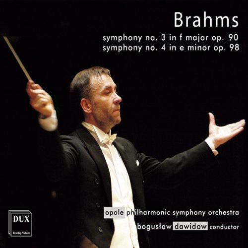 Brahms / Opole Philharmonic Sym Orch / Dawidow - Symphony Nos 3 & 4 Music CD
