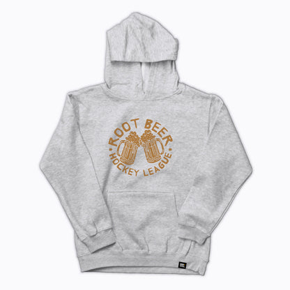 Root Beer Hockey League Kids Fleece Hoodie