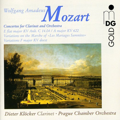 W.A. Mozart - Clarinet Concerto in E Flat Major Music CD