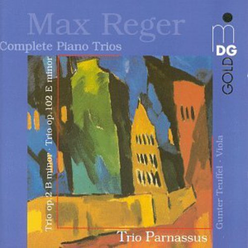 M. REGER - Complete Piano Trios Music CD