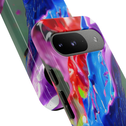 Vibrant Color Splash Tough Phone Case