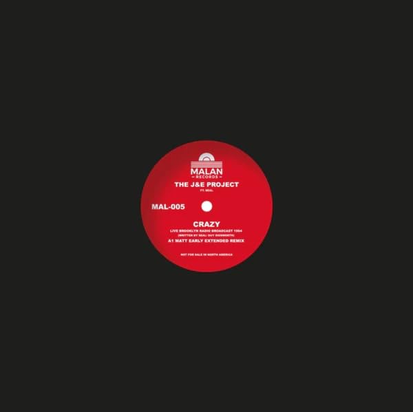 J&E Project - Crazy (Uk) [LP] Vinyl Record