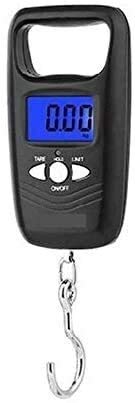 Portable Electronic Scale, Fishing Scale, Express Luggage Scale, Portable Mini Spring Scale 50KG / 10G Weighing(Black)