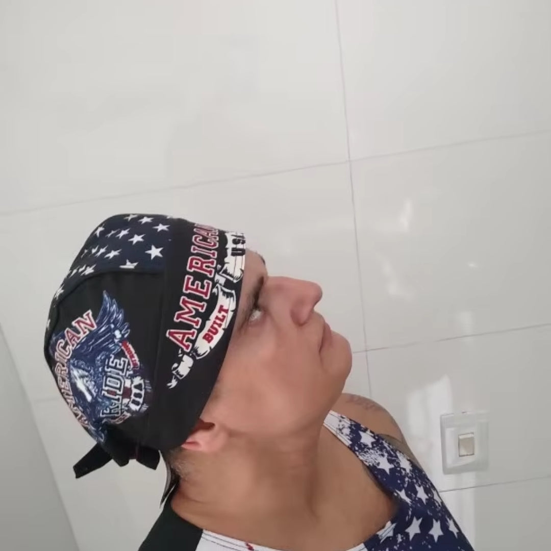 Motorcycle Helmet Balaclava - Retro Summer Motorbike Head Wrap