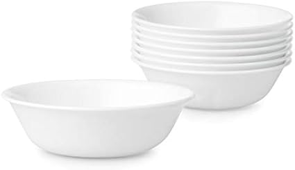 Corelle Chip Resistant, bowl sets, 8 Pieces, Winter Frost White