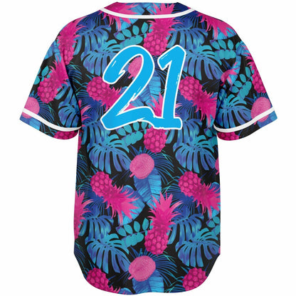 Rad Palm Pineapple Express Baseball Jersey
