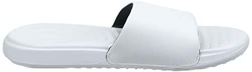Under Armour Women's Ansa Fixed Strap Slide Sandal, White (101)/White, 10