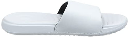 Under Armour Women's Ansa Fixed Strap Slide Sandal, White (101)/White, 10