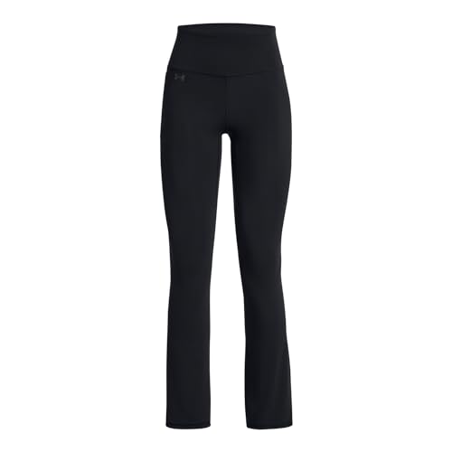Under Armour Women's Standard Motion Flare Pants, (001) Black / / Jet Gray, Large
