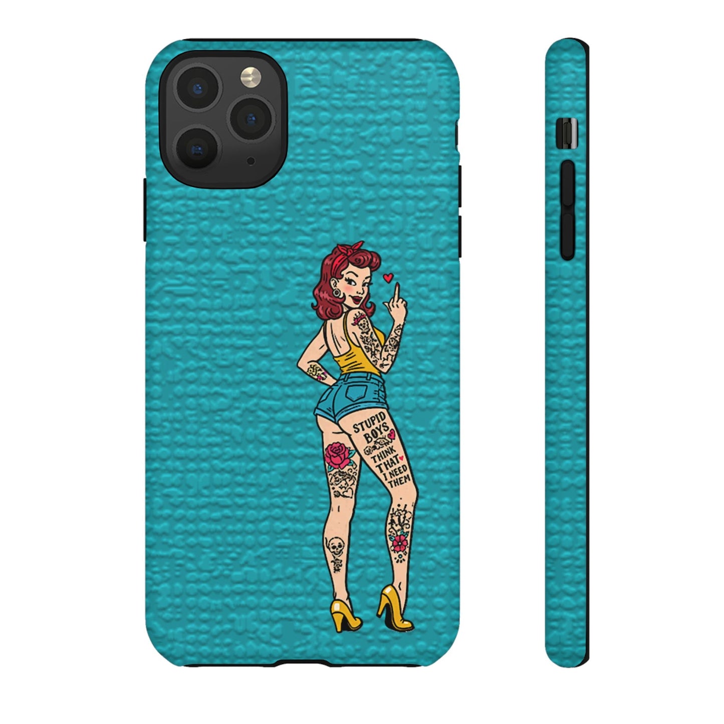 Stupid Boys Tough Phone Case