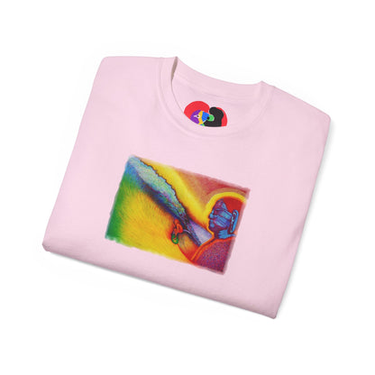 Surf is My Buddha Tablet Print Unisex Ultra Cotton Tee