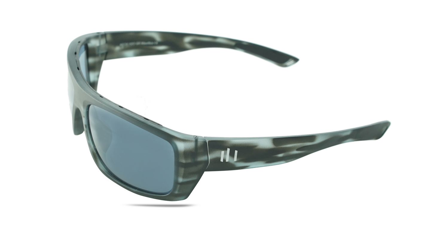 Teton - Smoke Stripe with Polarized Nx14 Grey Lens