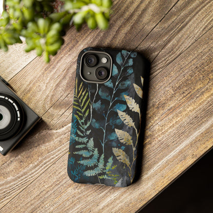 Dark Floral Tough Phone Case