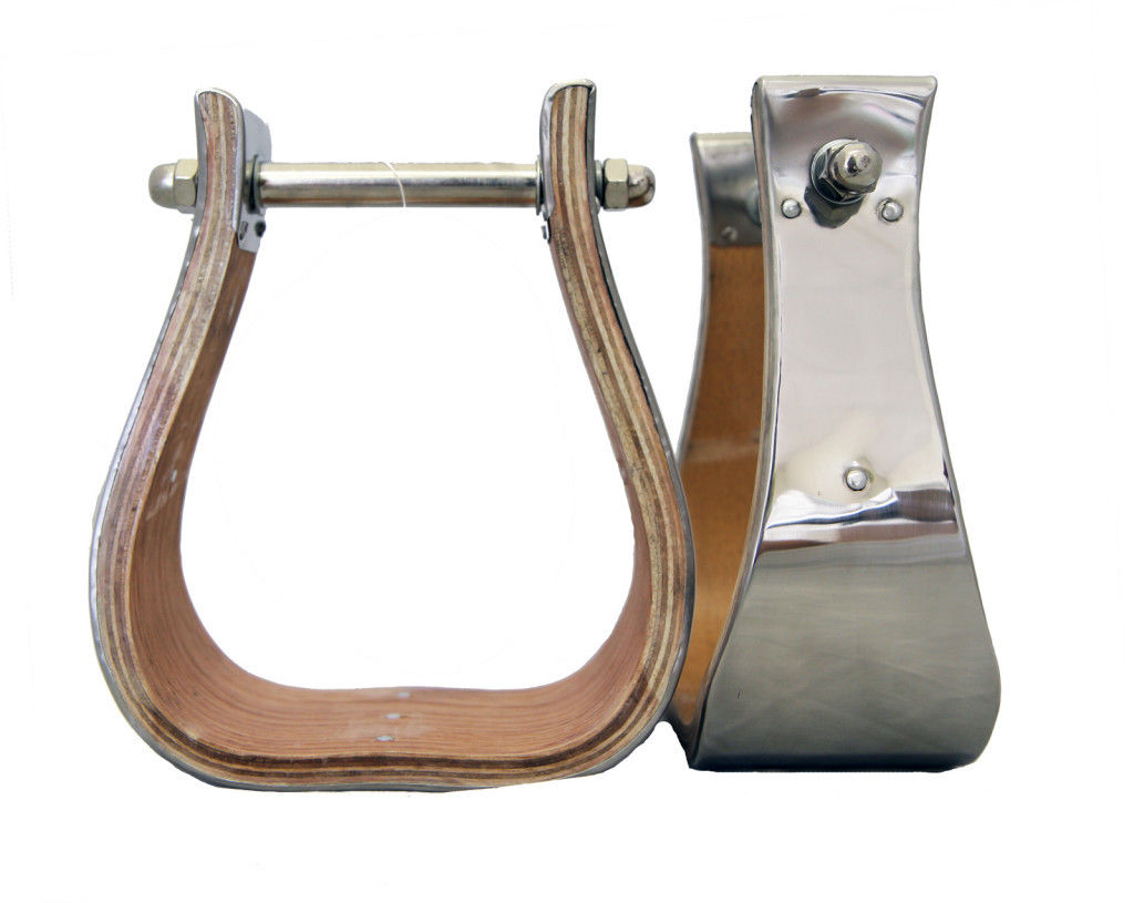 AJ Tack Monel Stirrups