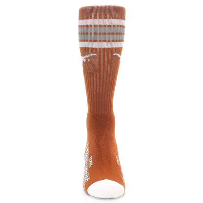 Texas Longhorns Socks - Men's Athletic Crew Socks