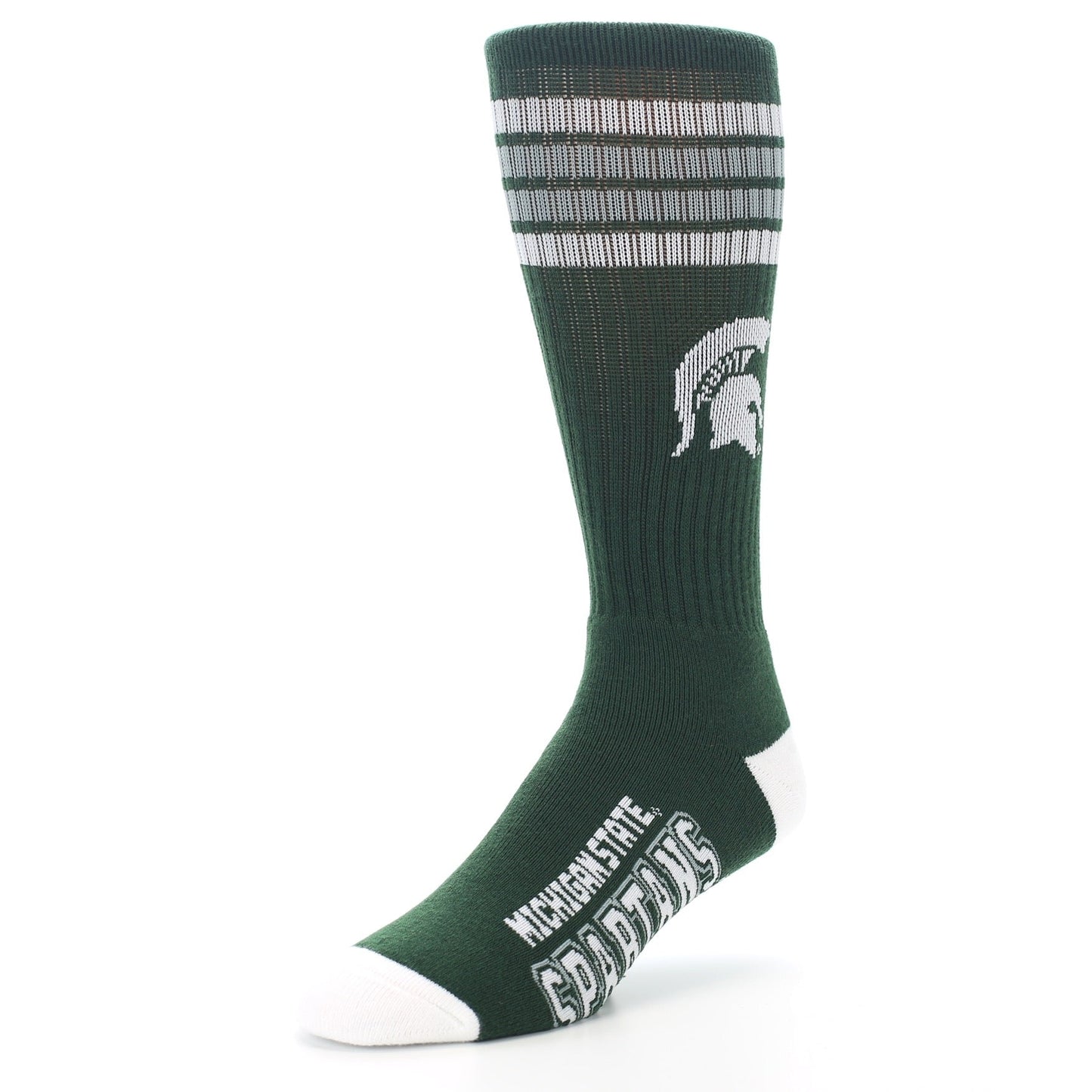 Michigan State Spartans Socks - Men's Athletic Crew Socks