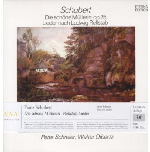 Schubert / Schrier / Olbertz - Die Schone Mullerin [LP] Vinyl Record