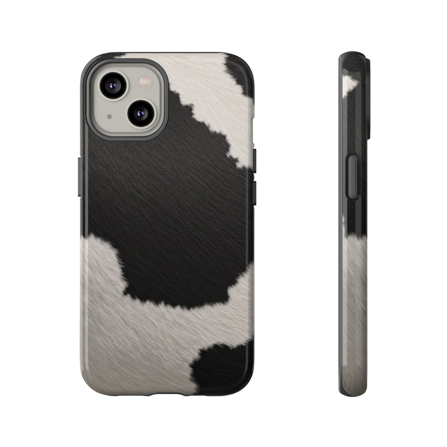 Stylish Cow Print Tough Phone Case