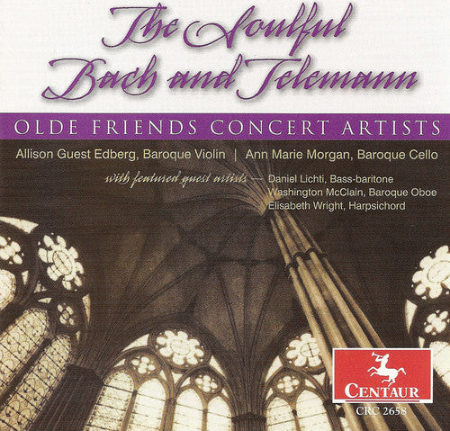 Allison Guest Edberg - Soulful Bach & Telemann Music CD