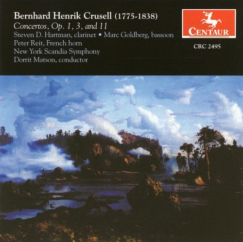 Steven D. Hartman - Clarinet Concertos Music CD