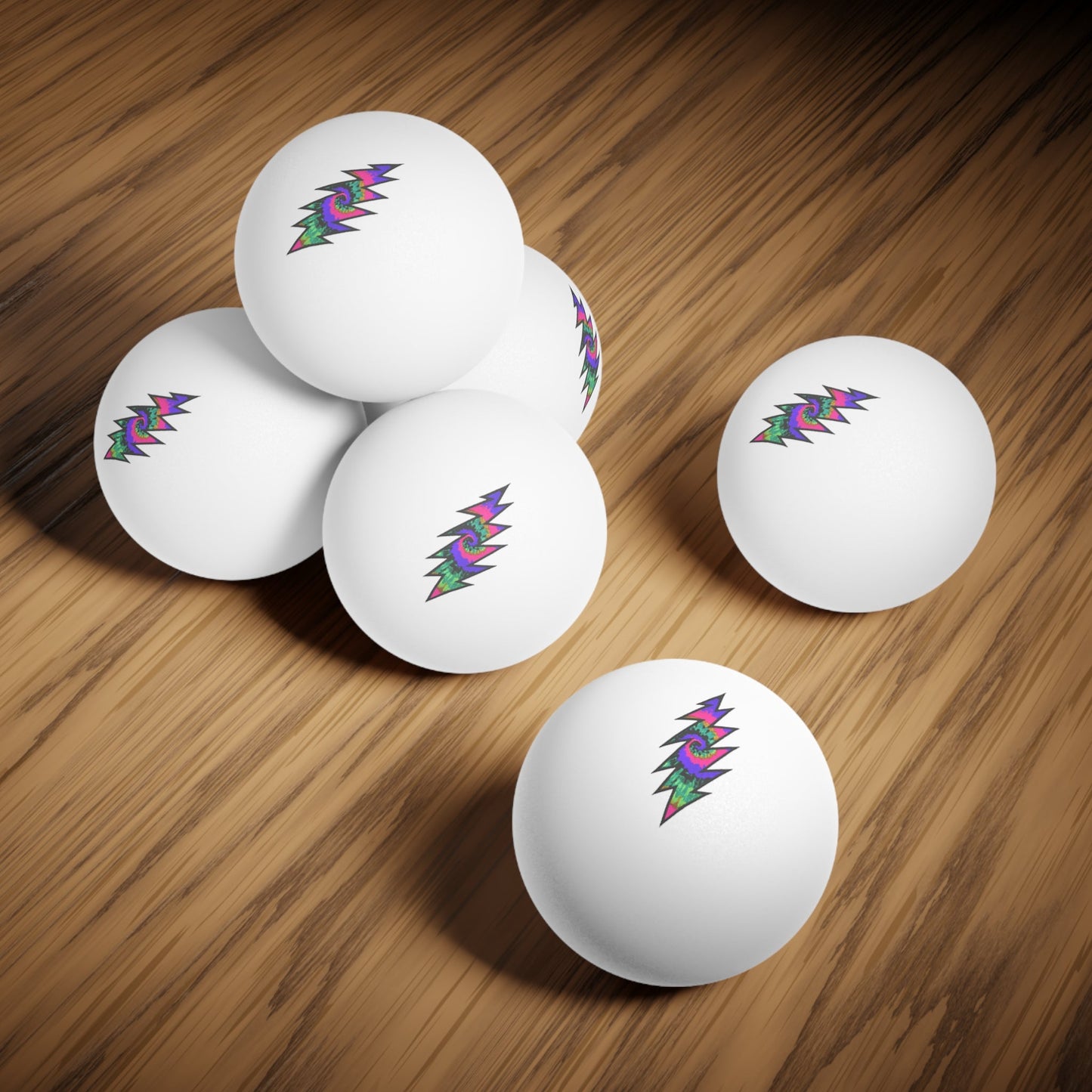 Bolt 6 Pack Ping Pong Balls