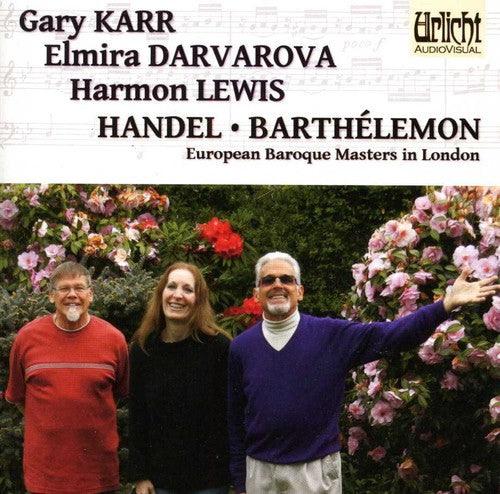 Handel / Barthelemon / Karr / Darvarova / Lewis - European Baroque Masters In London - Music CD