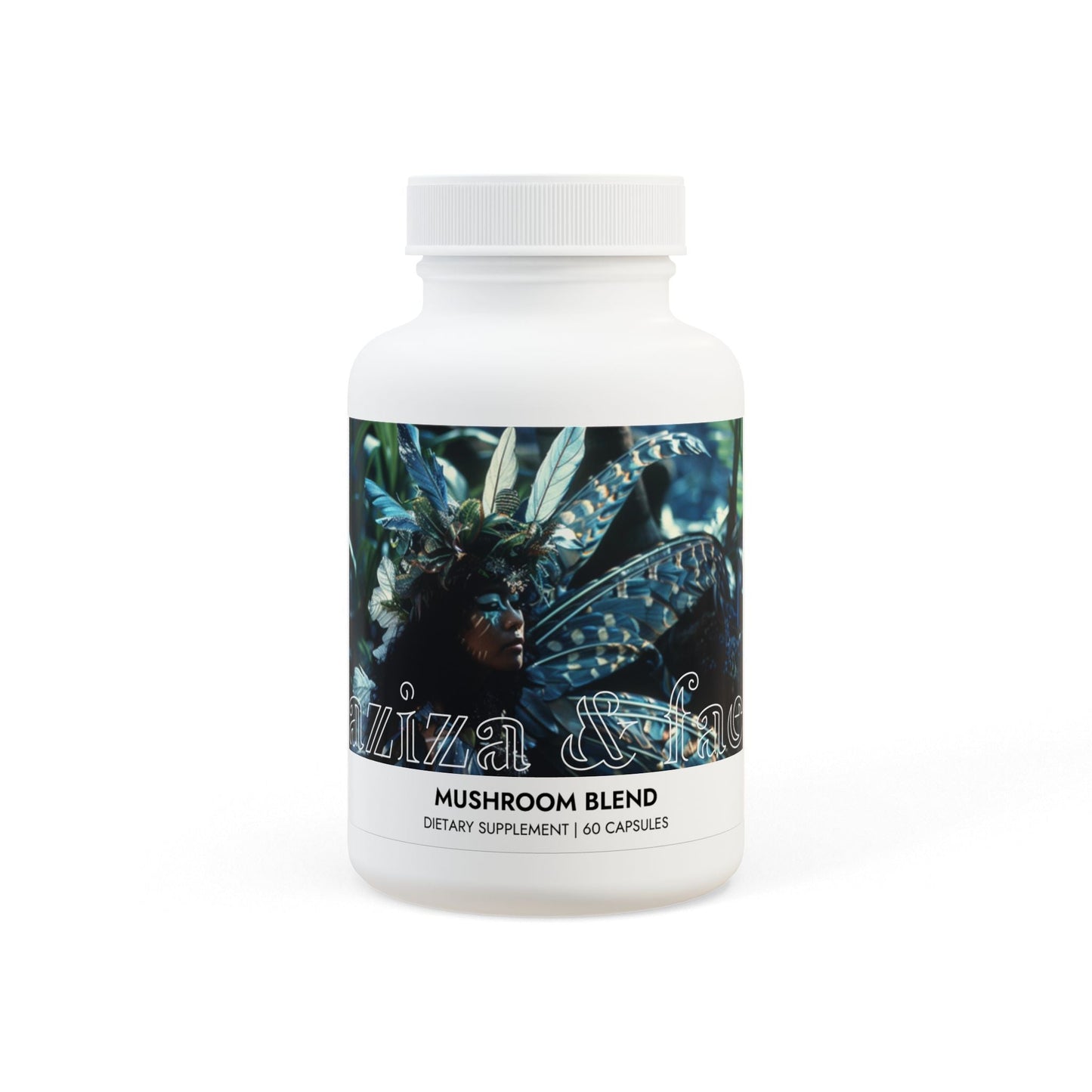 Aziza & Fae Mushroom Blend Supplement (60 Capsules)