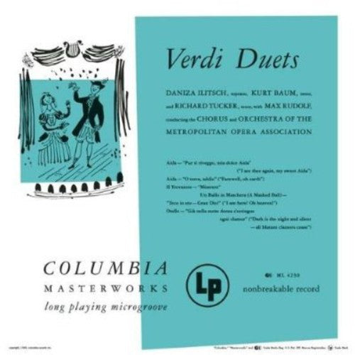 Richard Tucker - Verdi Duets Music CD
